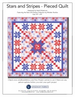 Stars and Stripes Pieced Quilt by 